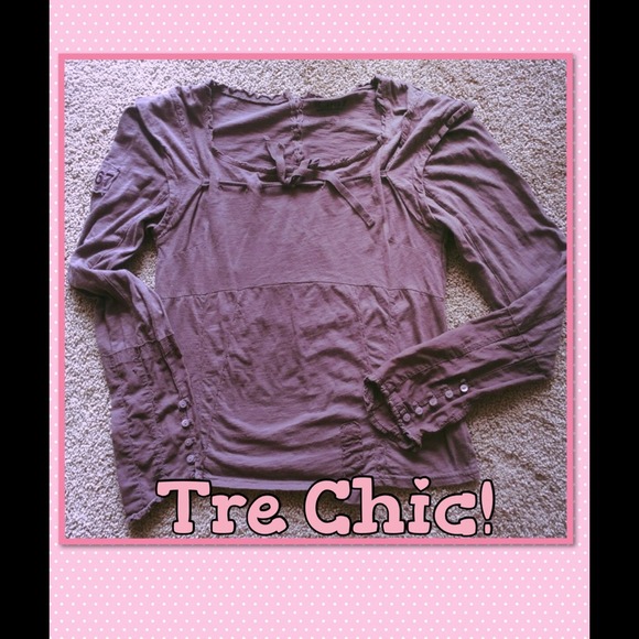 For Terry❤️NWOT Unique French Brand Top