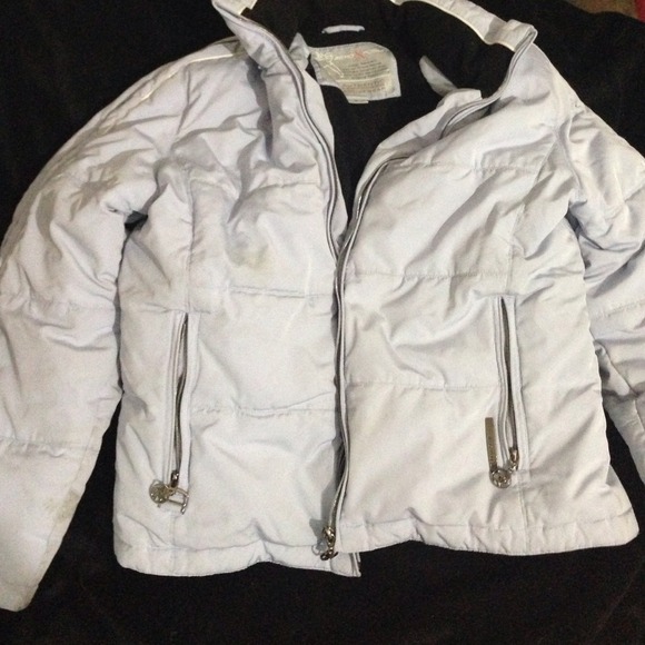Light blue snow jacket ZERO X POSUR