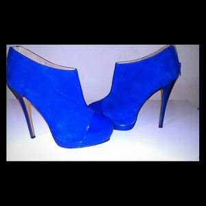 Aldo Bootie Royal Blue