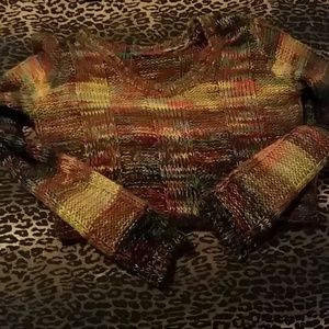 Colorful sweater tunic ?