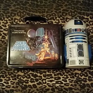 Star wars lunch box & R2-D2 bank ?