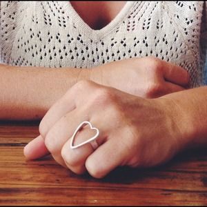 The Open Heart Ring