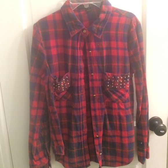 Studded Flannel