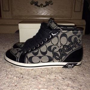 Hightop coach sneakers
