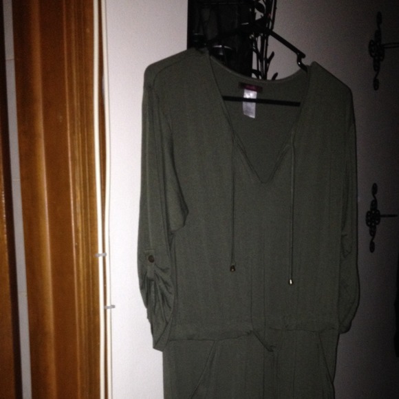 Hunter Green Knit Dress