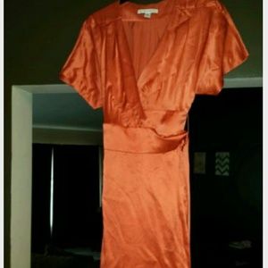 SOLD Banana Republic silk wrap dress, size 4