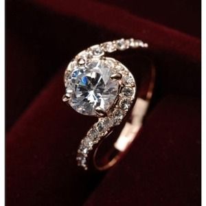 18K gold plated Genuine Australian CZ