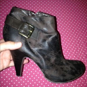 Chocolate Brown Ankle Boots