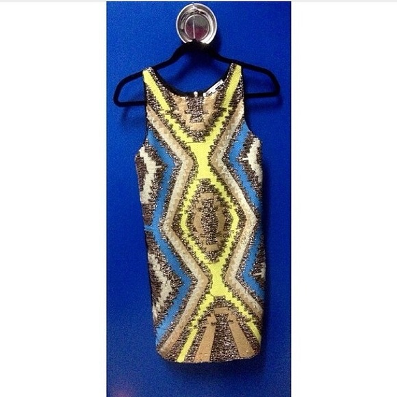 Sequenced/beaded dress