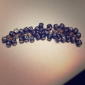 Kate Spade "All Typed Up" Bracelet