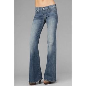 Lucky Brand medium wash fit and flare jeans