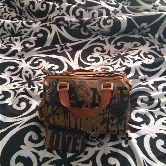 100% authentic L.A.M.B bag & change pouch! SOLD