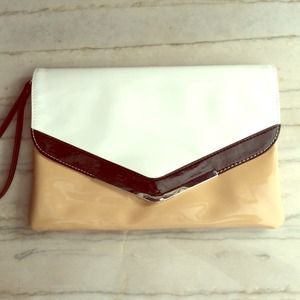 Charming Charlie envelope clutch
