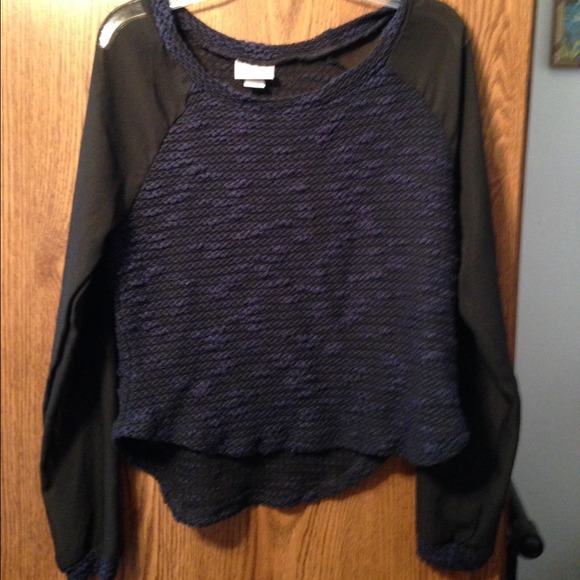 Navy blue sweater