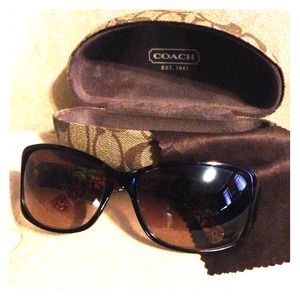 Coach brown sunglasses