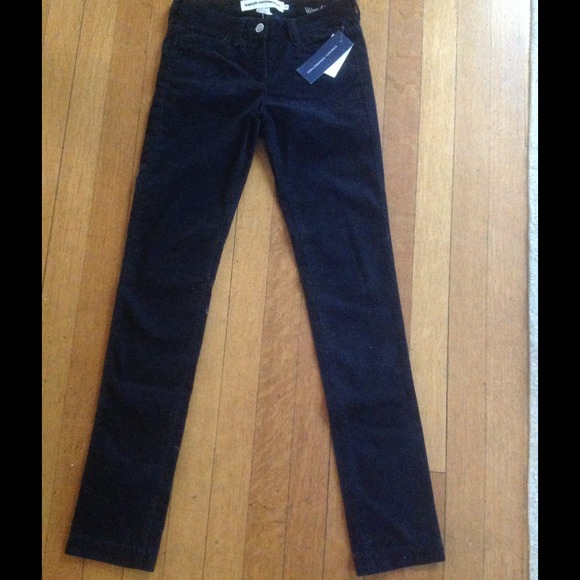 Chic black corduroy pants. New with tags!