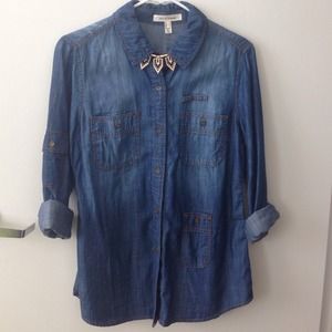 🎂chambray shirt