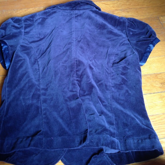 Velvet jacket - Picture 2 of 4