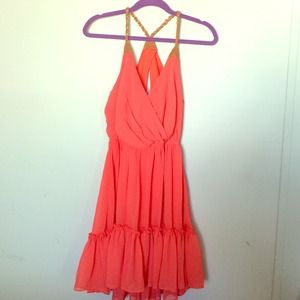 Orange dress size M