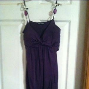 Purple party dress