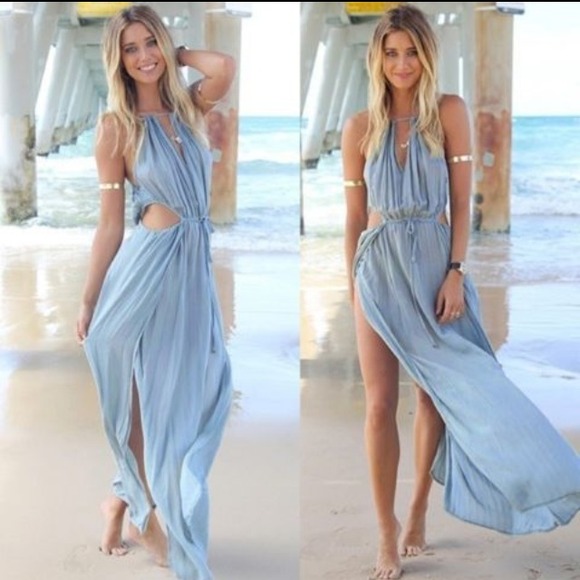 Beach dress sheer