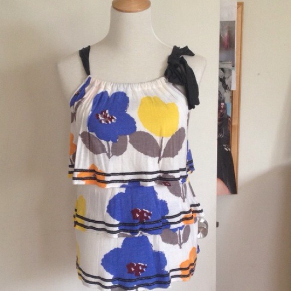 Anthropology Tank top with bow tie - Picture 1 of 3
