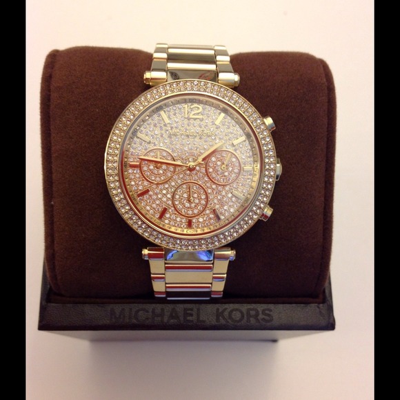Michael Kors Parker Swarovski watch