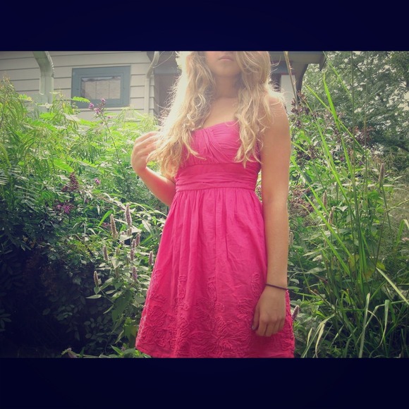 Hot Pink Summer Dress