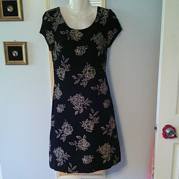 Black and white dress