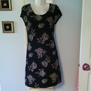 Black and white dress