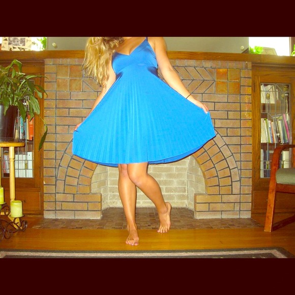 Blue Party Dress