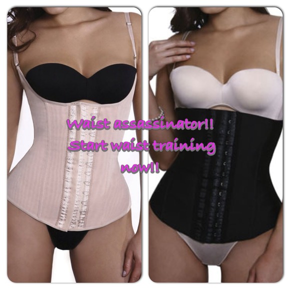 Waist cincher black small