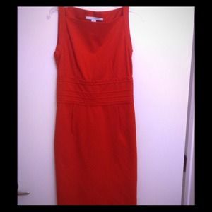 DVF red dress, size 8