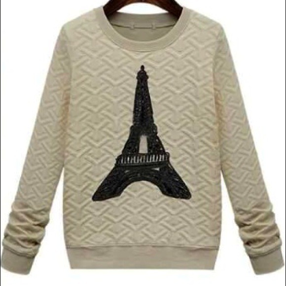 Cloud 9 Tops - 🎉HOST PICK 9/4🎉Paris In Fall Sweater NEW