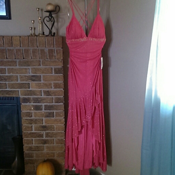 Open Back Evening Gown