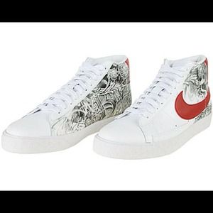 Sale! Nike Blazer High Premium Sneakers Mens