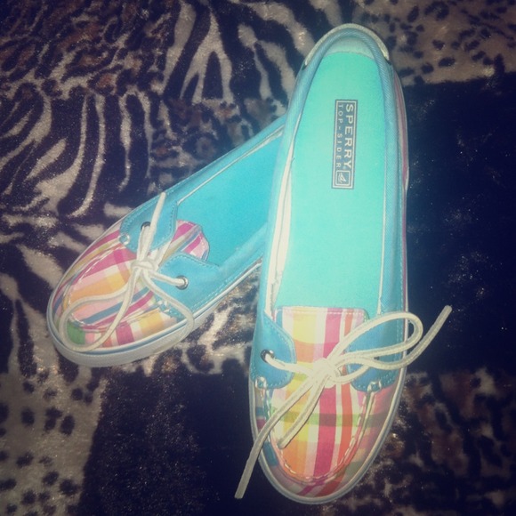 💙Plaid Sperrys💙