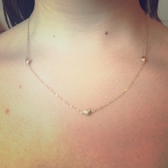 Small Gold Heart Necklace