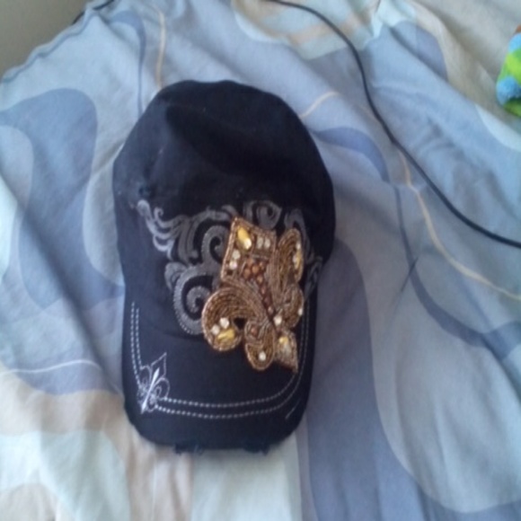 Beautiful shiny hat for a lady