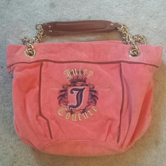 Authentic Juicy Couture Purse used twice - Picture 1 of 4
