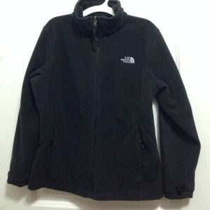 North face fleece zip up