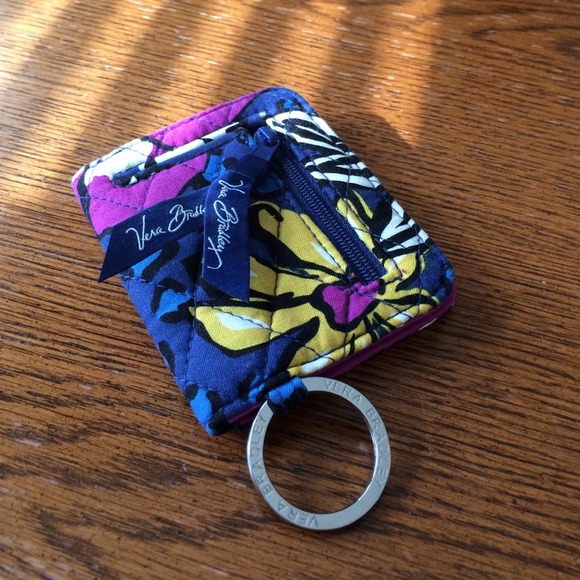 Vera Bradley Key Chain ID case