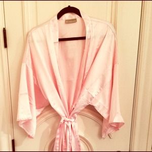 Pink long robe