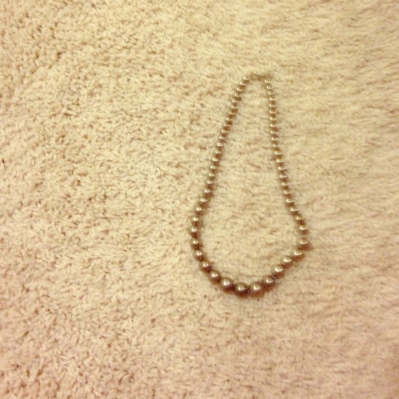 Tiffany & Co beaded sterling silver necklace