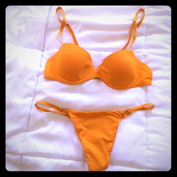 Victoria's Secret bra 34A and small thong