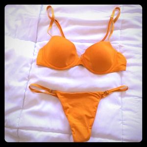 Victoria's Secret bra 34A and small thong