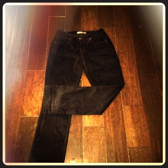 Levi's Straight leg black Corduroys