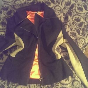 Black & Grey Coral blazer