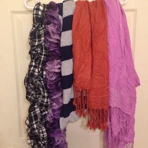 5 scarves