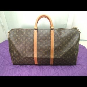 💯 Authentic LV Keepall 50